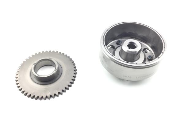 Honda CBF 600 PC38 04-07 Kurbelwelle Rotor Polrad Anlasserfreilauf